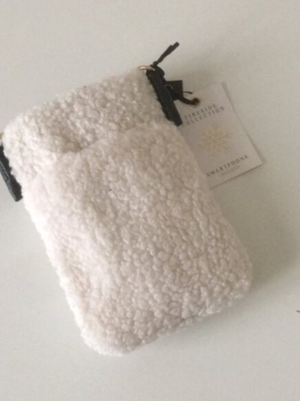 Kedzie Sherpa Cell Phone Crossbody Bag - Picture 6 of 16